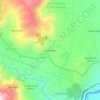 Capillalomaの地形図、標高、地勢