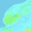 Nalvo Surの地形図、標高、地勢