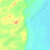 O'Sullivans Lookoutの地形図、標高、地勢