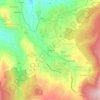 Fornaciの地形図、標高、地勢