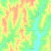 Solomonの地形図、標高、地勢