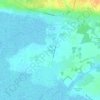 Le Plessisの地形図、標高、地勢