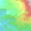 Tokkonanの地形図、標高、地勢