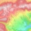 Cerè di Sottoの地形図、標高、地勢