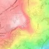 Carminelloの地形図、標高、地勢