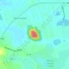 Morro Grandeの地形図、標高、地勢