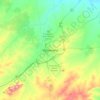 Polokwaneの地形図、標高、地勢