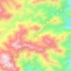 Al Khalfの地形図、標高、地勢
