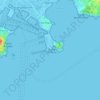 Far de Botafocの地形図、標高、地勢