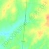 Alumの地形図、標高、地勢