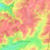 Culotの地形図、標高、地勢