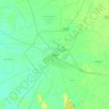 Hisarの地形図、標高、地勢