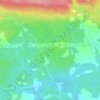 Sporting Mountainの地形図、標高、地勢