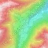 Thalの地形図、標高、地勢