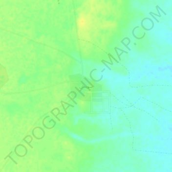 Suwaydanの地形図、標高、地勢