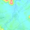 Santa María Petapaの地形図、標高、地勢