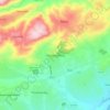Thohoyandouの地形図、標高、地勢