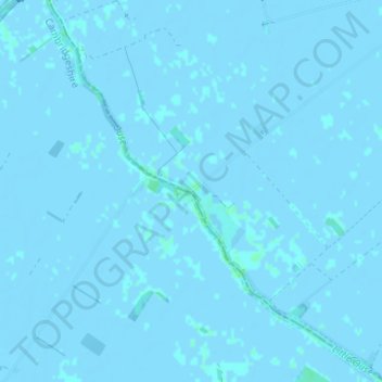 Brandon Bankの地形図、標高、地勢