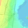 Batuの地形図、標高、地勢