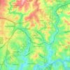 Briar Hillの地形図、標高、地勢