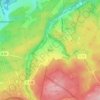 Rottの地形図、標高、地勢
