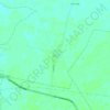 Sahéの地形図、標高、地勢