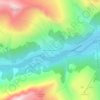 Medels im Rheinwaldの地形図、標高、地勢