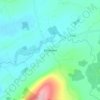 Kilchreestの地形図、標高、地勢
