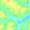 Newallaの地形図、標高、地勢