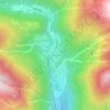 Cleulis / Cleulasの地形図、標高、地勢