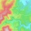 Obersteigenの地形図、標高、地勢