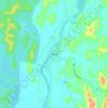 Paritの地形図、標高、地勢