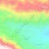 Las Palmasの地形図、標高、地勢