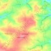 Thalの地形図、標高、地勢