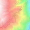 Ccoya Bambaの地形図、標高、地勢