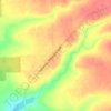 Warrabrookの地形図、標高、地勢