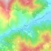 Volterranoの地形図、標高、地勢