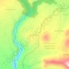 Tepetzingoの地形図、標高、地勢