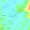 Carisbrookの地形図、標高、地勢