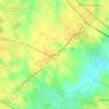 Matheuの地形図、標高、地勢