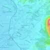Kampung Jambuの地形図、標高、地勢