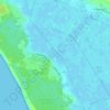 Les Conchesの地形図、標高、地勢