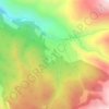 Kaisangの地形図、標高、地勢