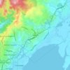 Nasinuの地形図、標高、地勢