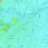 เวียงเชียงรายの地形図、標高、地勢