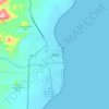 Loretoの地形図、標高、地勢