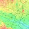 富士見町の地形図、標高、地勢