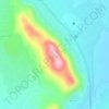 Morokeの地形図、標高、地勢