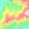 Upallo Gumchalの地形図、標高、地勢