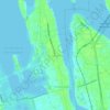 Kumbalangiの地形図、標高、地勢